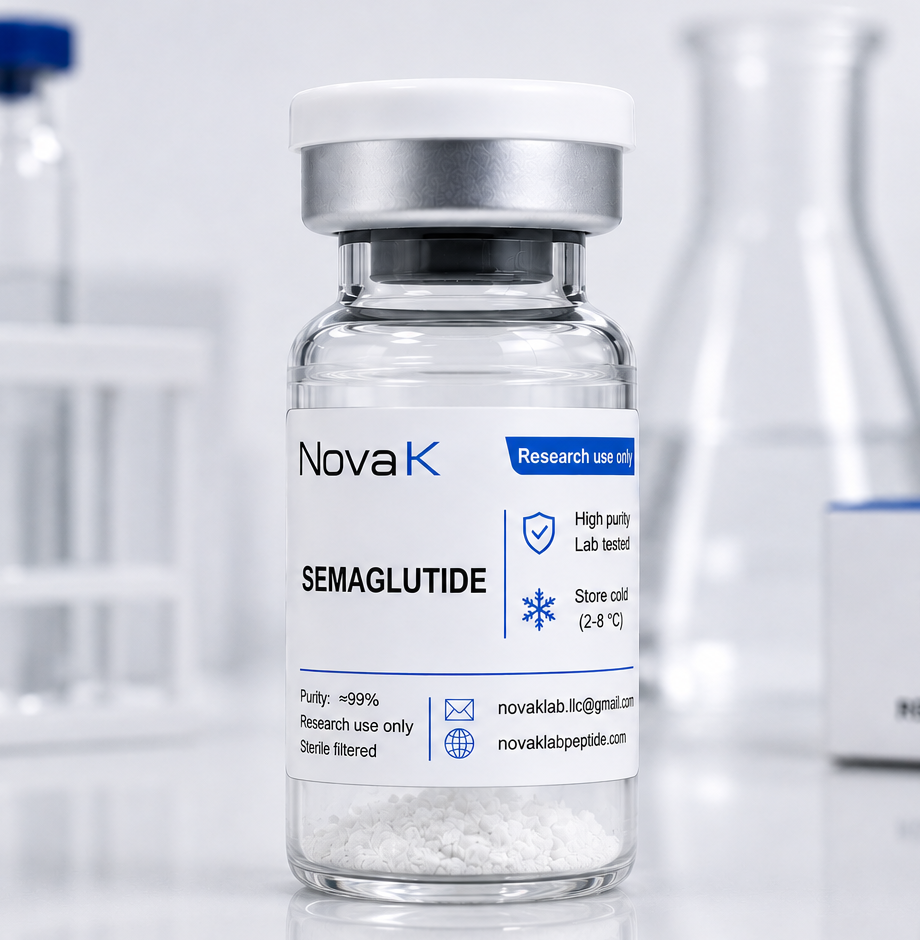 NovaK Semaglutide research vial