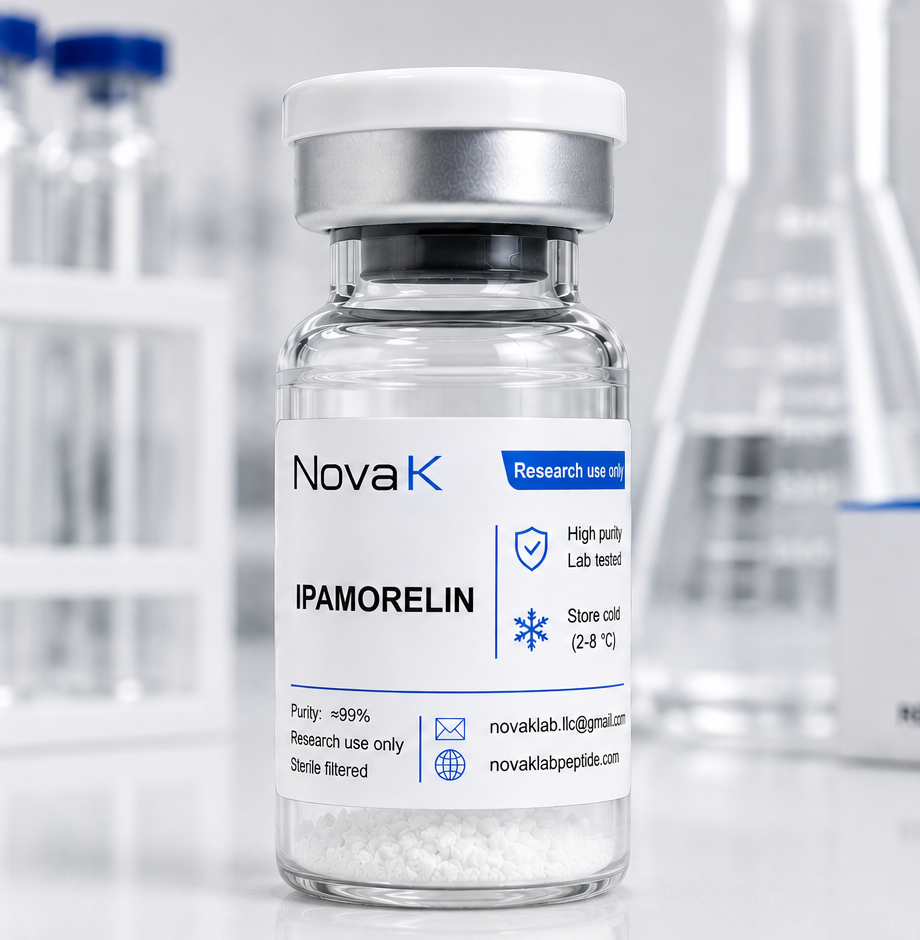 NovaK Ipamorelin research vial