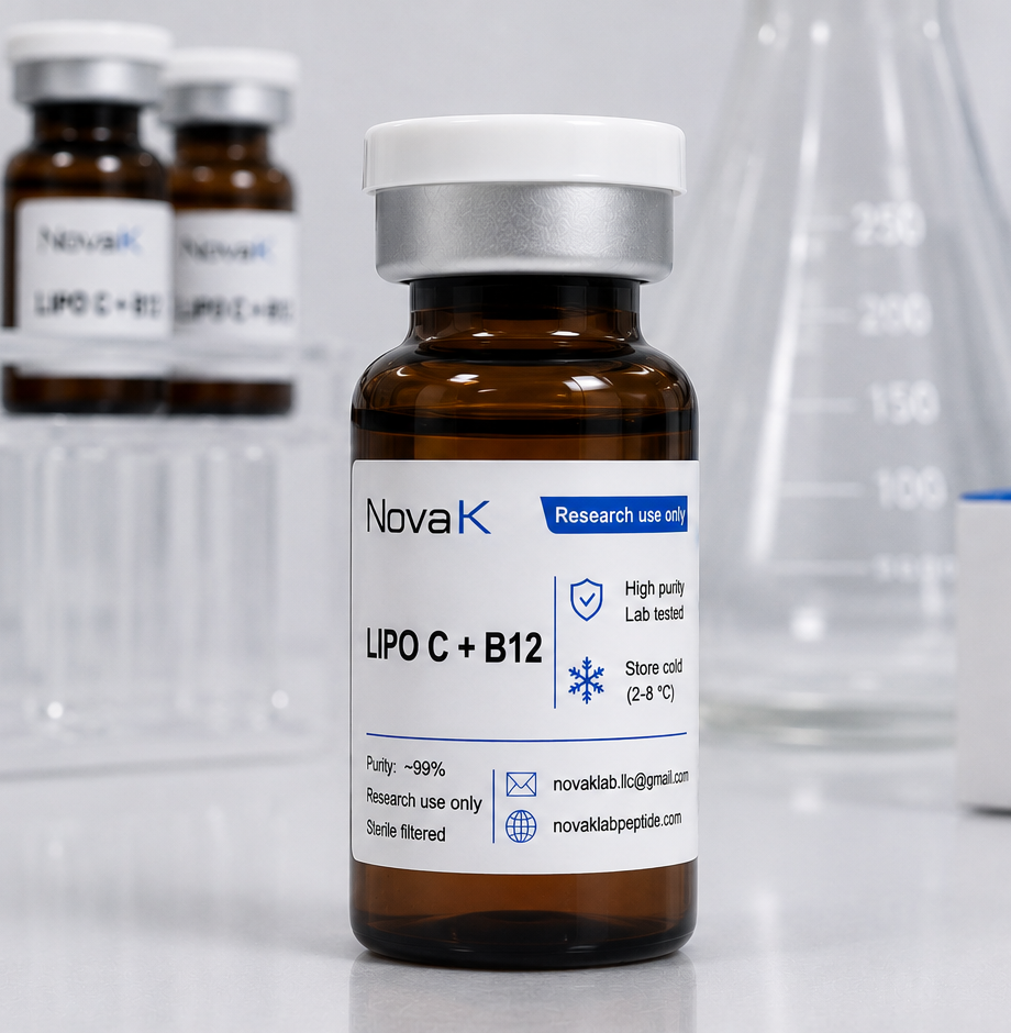 NovaK LIPO-C (with B12) research vial